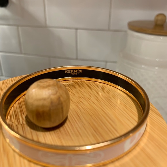 Hermès Brides De Galla Tattoo Bangle Bracelet - Picture 4 of 4